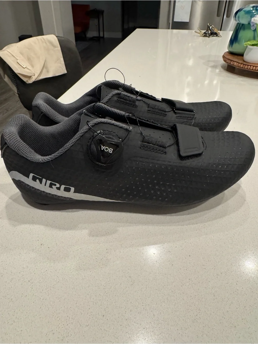 Giro Black Cycling Shoes with BOA Dial - Picture 1 of 4